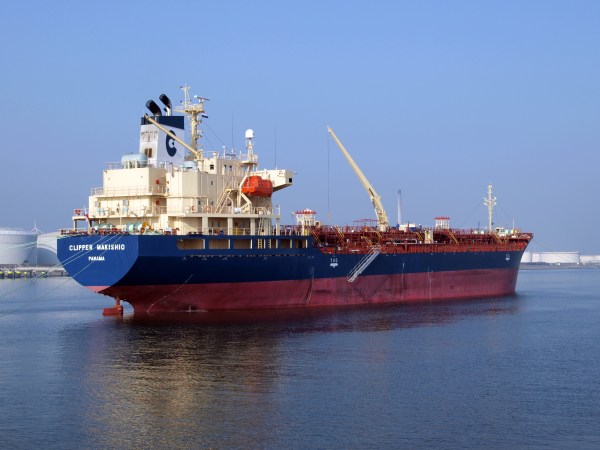 Stainless Steel Parcel Tanker MT CLIPPER MATSUHIO (Image source: Wiki Commons) OLYMPUS DIGITAL CAMERA